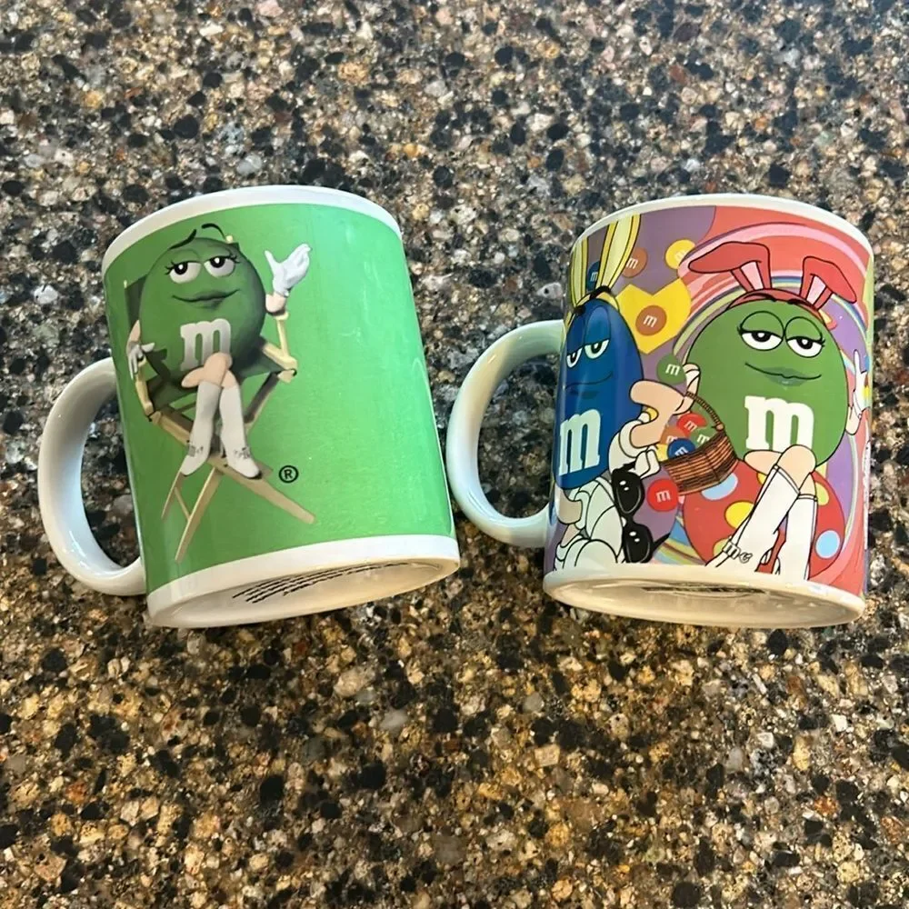 M&M's Character Coffee Mugs Set Of 2